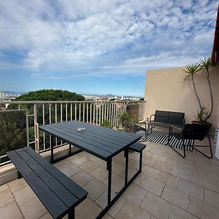 툴롱 T4 Avec Terrasse Et Garage Prive 아파트 외부 사진